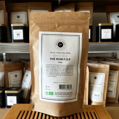RWANDA - Organic black tea from Rwanda - Eco-refill 100g