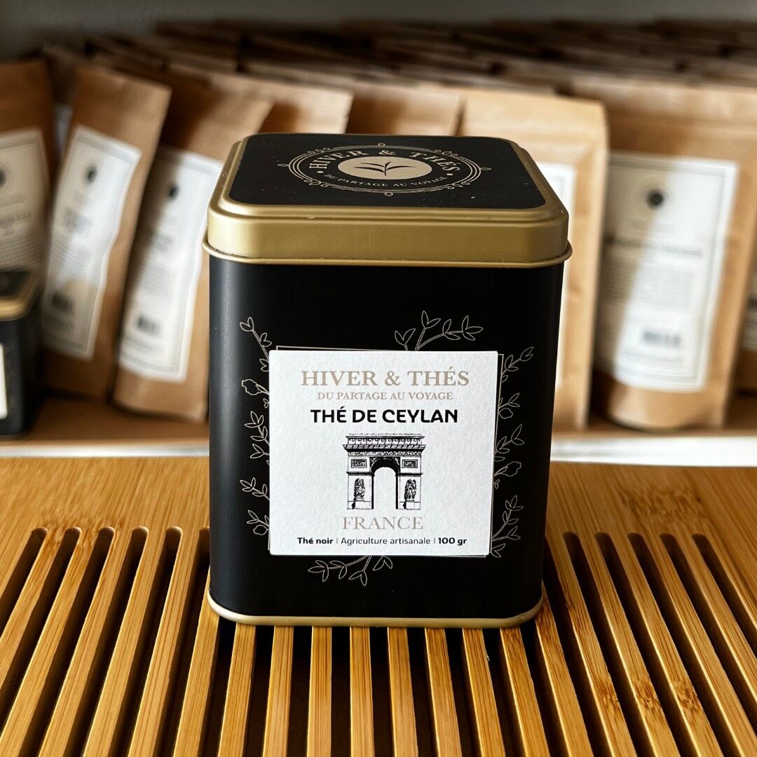 FRANCIA - Tè nero di Ceylon - Scatola da 100g