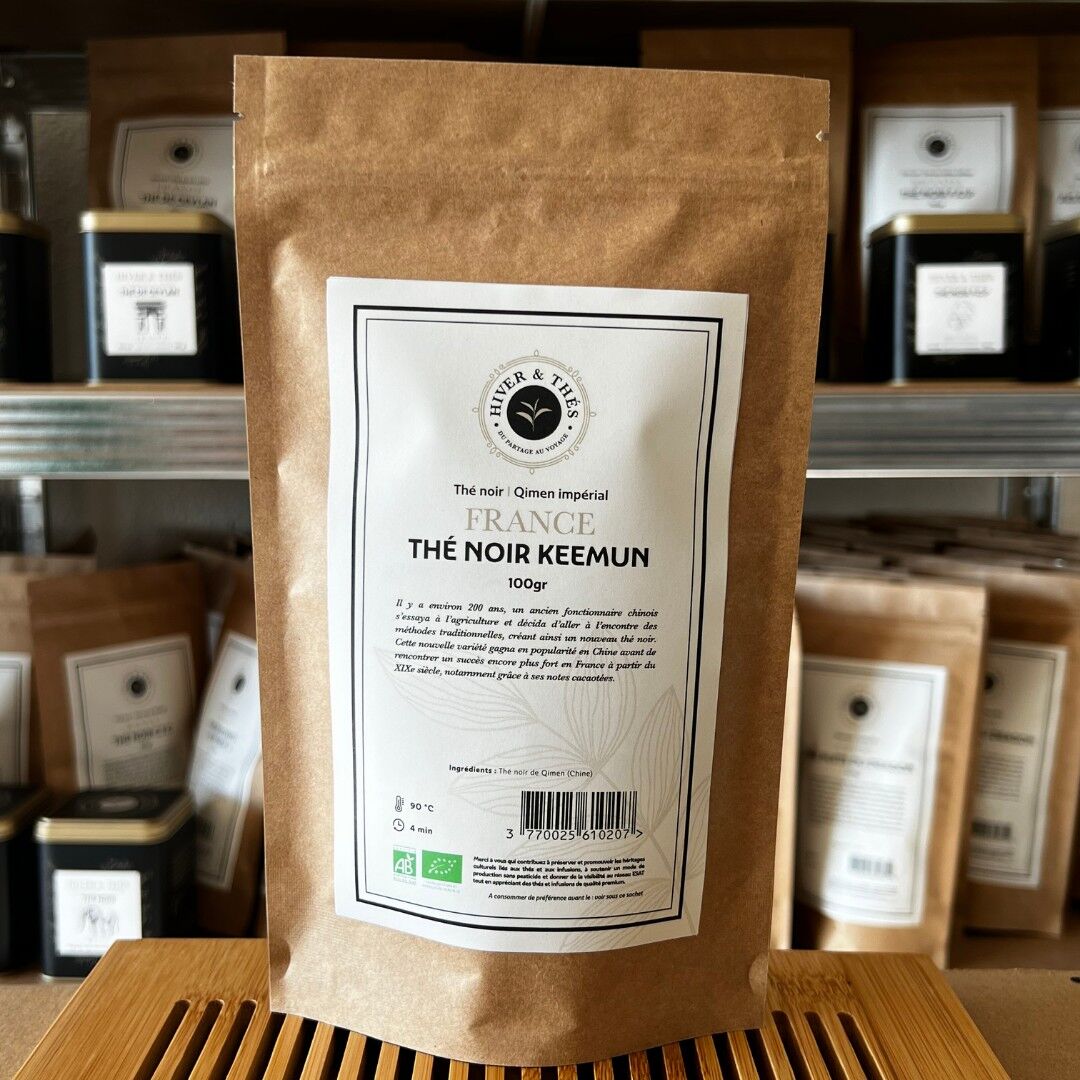 FRANCIA - Tè nero Keemun BIO - Eco-ricarica 100g