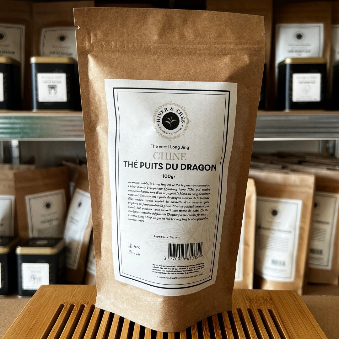 CINA - Long Jing "Dragon's Well" - Ricarica ecologica da 100 g