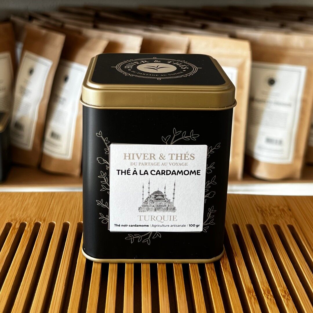 TURCHIA - Tè nero al cardamomo - Scatola da 100g