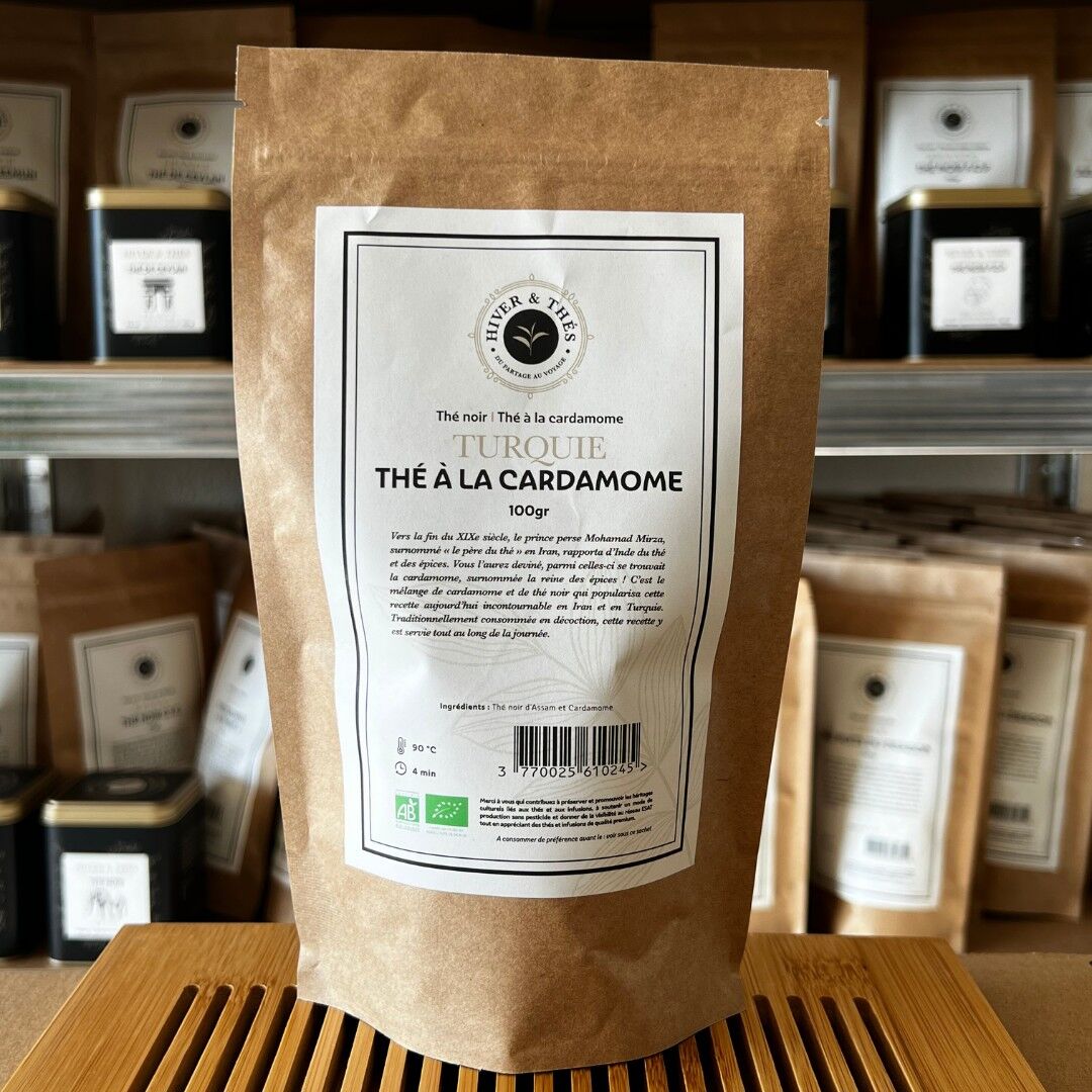 TURCHIA - Tè nero al cardamomo - Eco-ricarica 100g