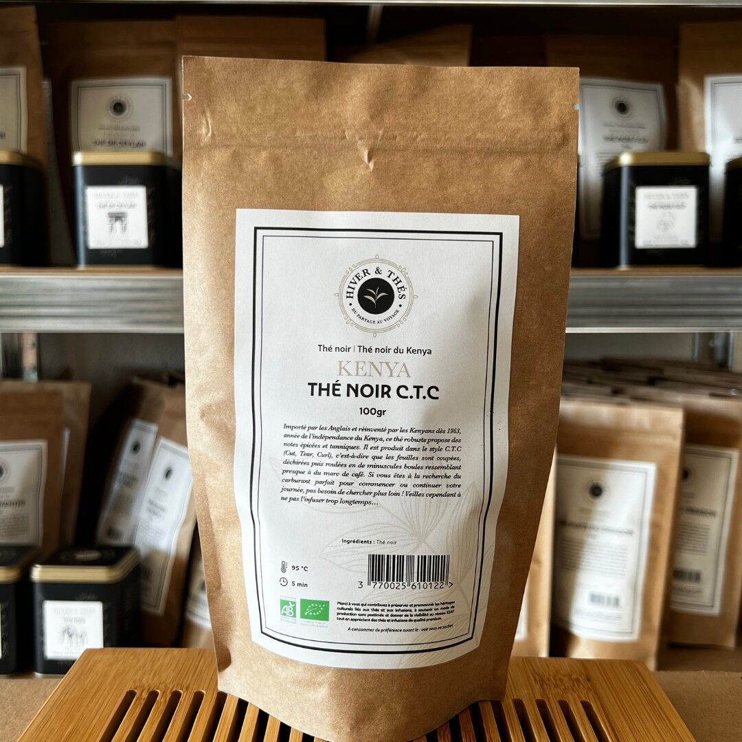 KENYA - Tè nero CTC BIO - Eco-ricarica 100g