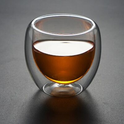 Vetro isolante a doppia parete 180 ml
