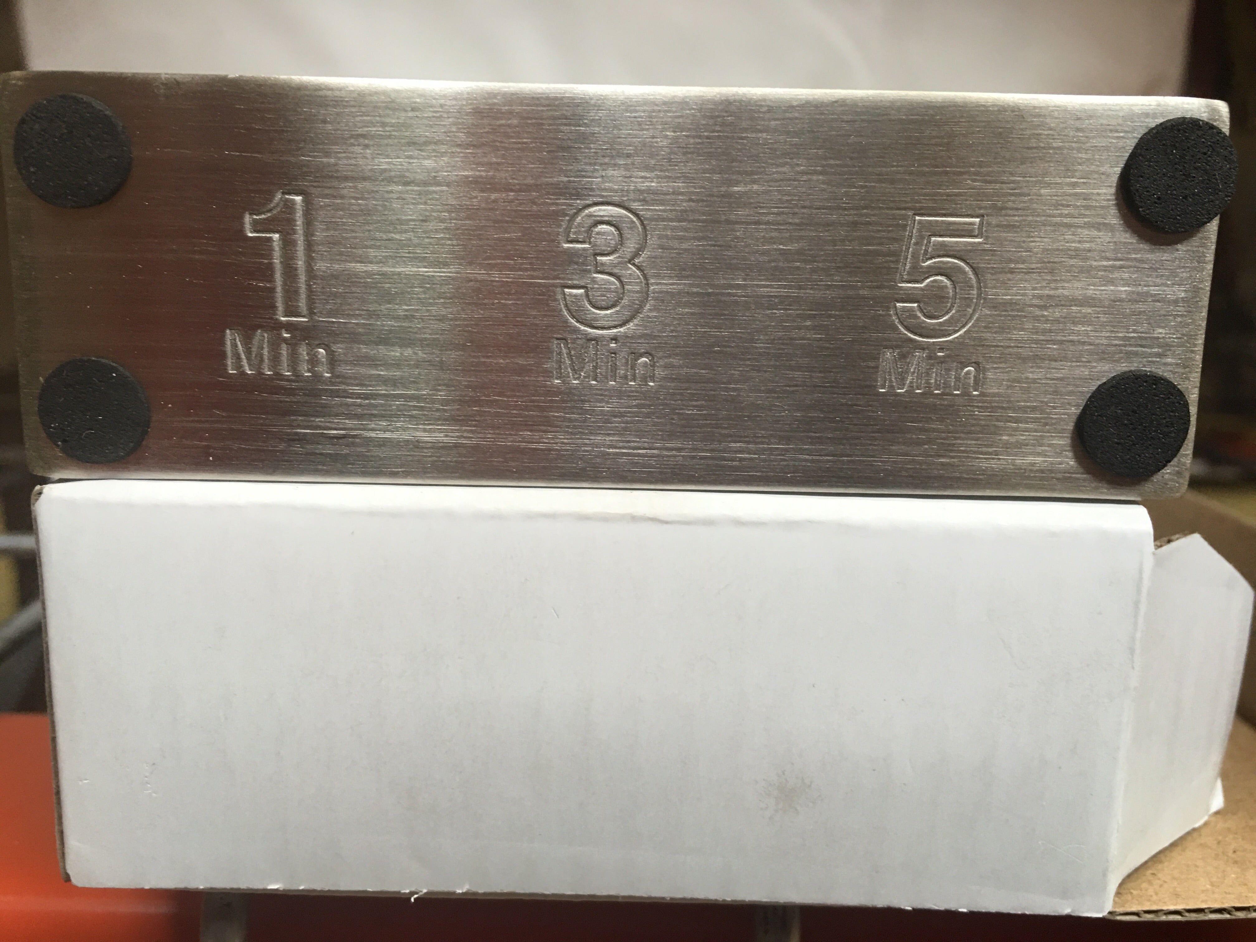 Clessidra in vetro per infusione di tè