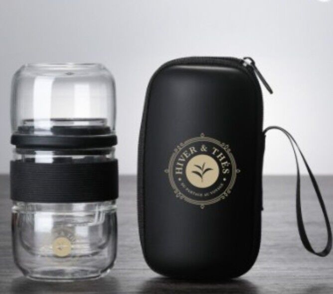 Servizio da tè nomade in vetro