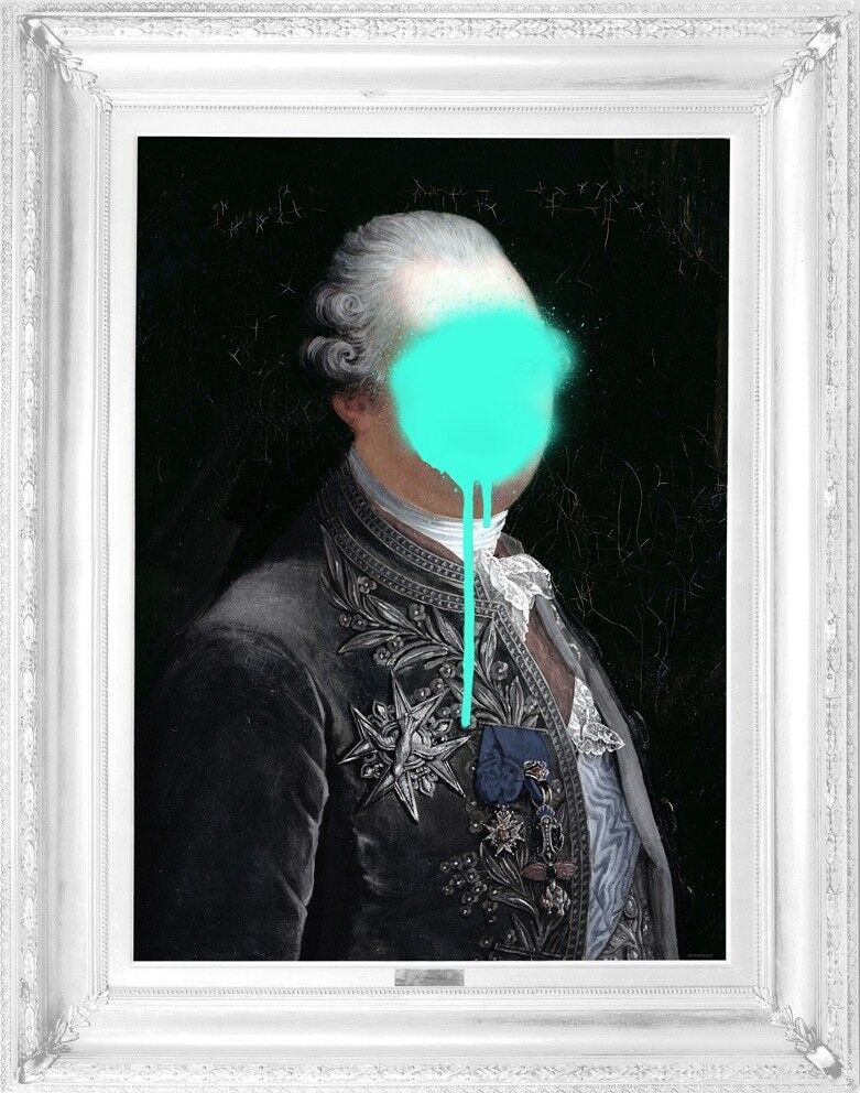 Monsieur Mint Canvas Klein