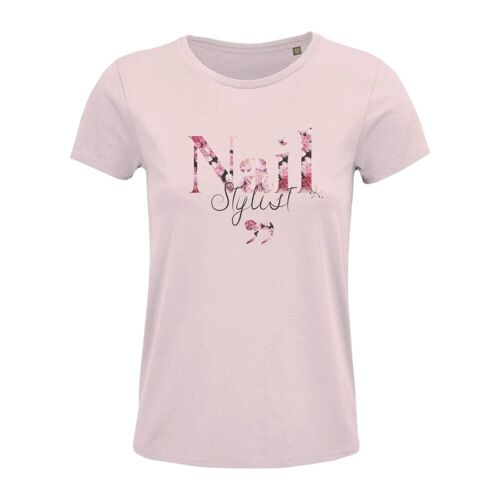 Pfingsrose T-Shirt - Nail Stylist - Pink