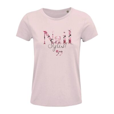 Pfingsrose T-Shirt - Nail Stylist - Pink