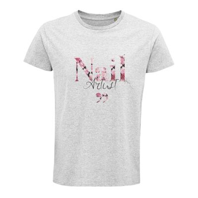 T-shirt unisexe Peony - Nail Artist - Melange