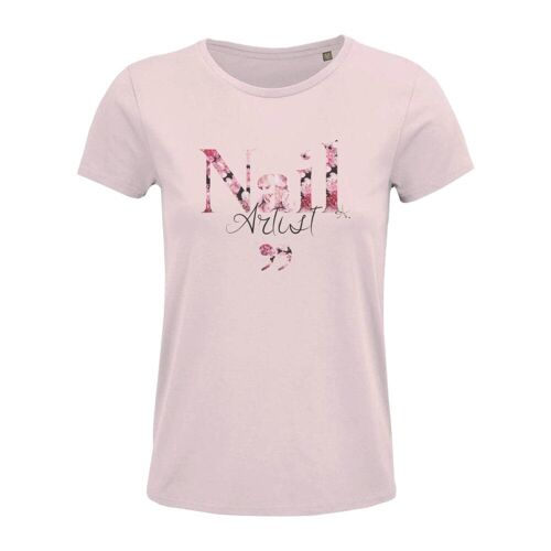 Pfingstrose T-Shirt - Nail Artist - Pink