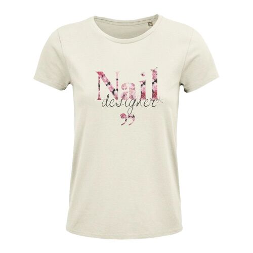 Pfingsrose T-Shirt - Naildesigner - Natural