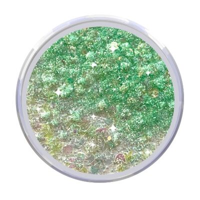 MAGICAMENTE Polvere Glitter - Verde Pasqua GROSSA Art.-Nr.J23 Art.-Nr.J23