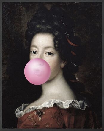 Portrait sur toile avec Bubblegum Bubblegum - 1 (Petit) 1