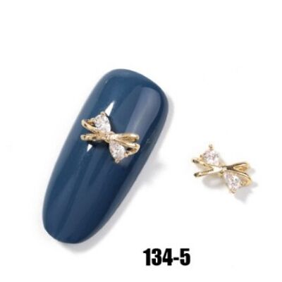 Pietre di cristallo di lusso - oro - 134-5
