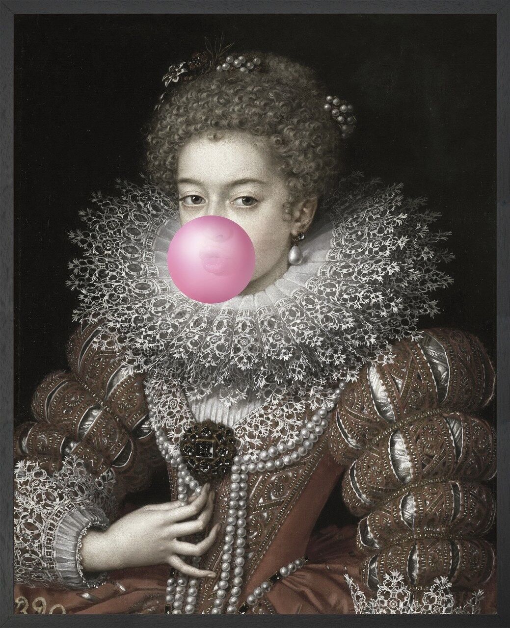 Ritratto di gomma da masticare - 3 (medio)