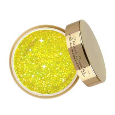MAGICAMENTE Glitter Gel - Yvi Yellow Glitter 5 ml (Articolo n.: C4)