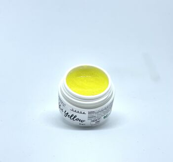 MAGICALLY Glitter Gel - Yvi Yellow Glitter 5 ml (N° d'article : C4) 3