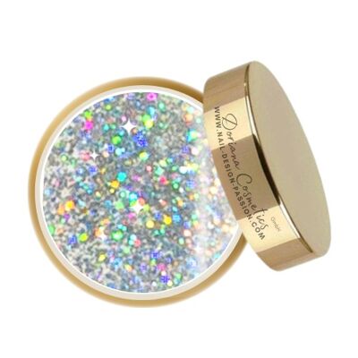 MAGICALLY Glitter Gel - Silvia Holo 5 ml (N° d'article : C3)