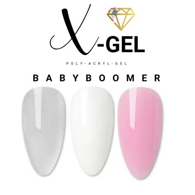 X - Gel - Babyboomer 3er-BOX / Set (G6)