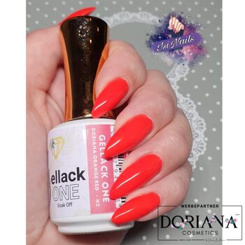 Gellack ONE - Doriana Orange Rouge (Art.-Nr.:H5) 3