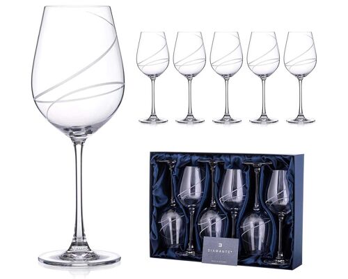 Aurora Red Wine Glasses – Set Of 6
