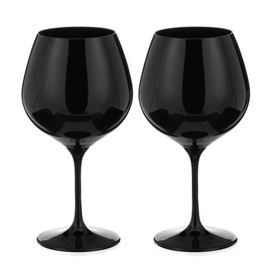 Copas Diamante Black Crystal - Colección 'ghost Black' (gin Copas)