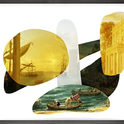 Forme et couleur jaune