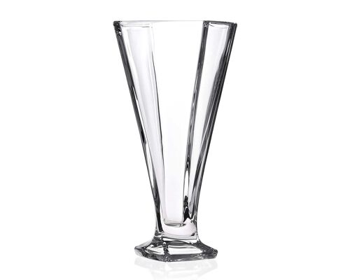Diamante Quadro Vase 28 Cm Made From Premium Lead-free Crystal