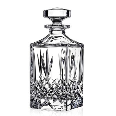 Decanter Whisky Diamante Collezione “buckingham”, Decanter in Cristallo 800 Ml