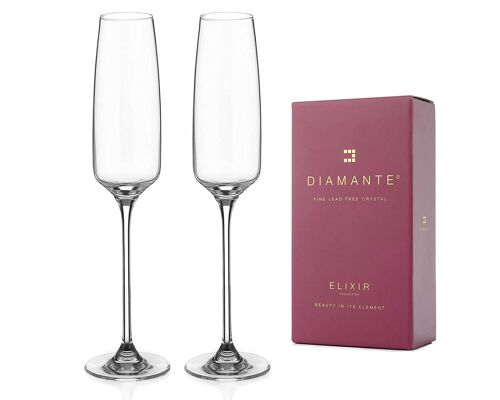 Hollywood Champagne Flutes - Set Of 2