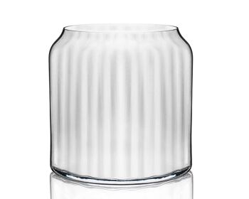 Vase Large en Cristal Mirage - 19cm
