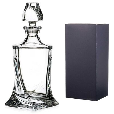 Quadro Whisky Spirit Decanter in Cristallo Senza Piombo Premium 850 Ml