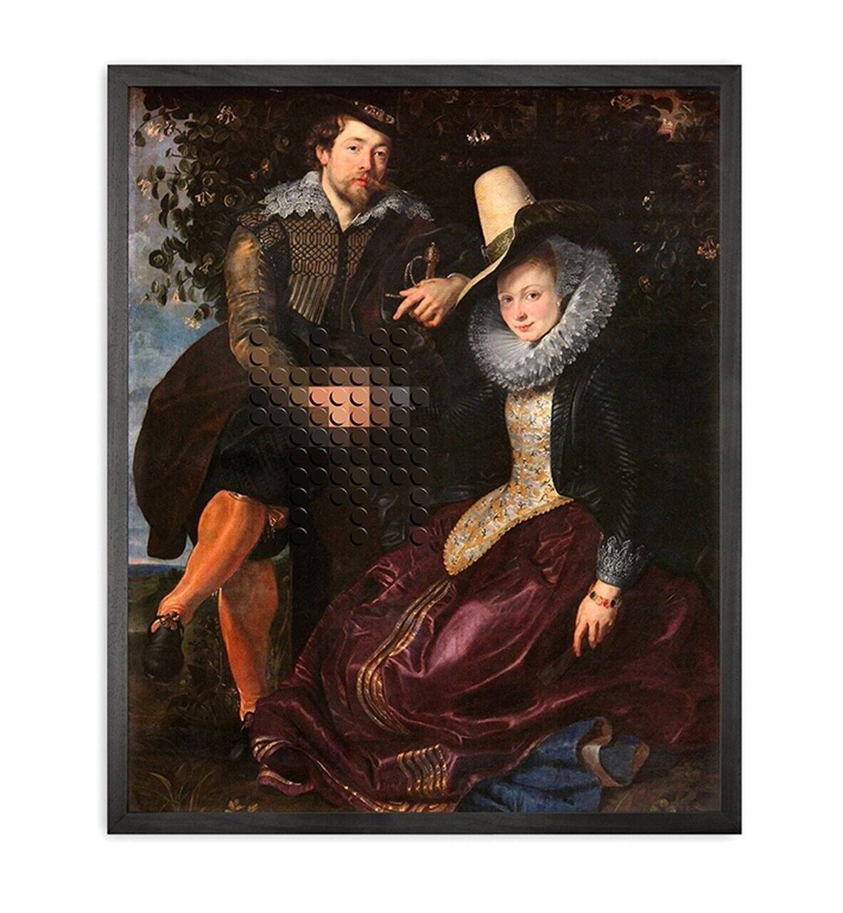 Blockiert -1 Leinwand