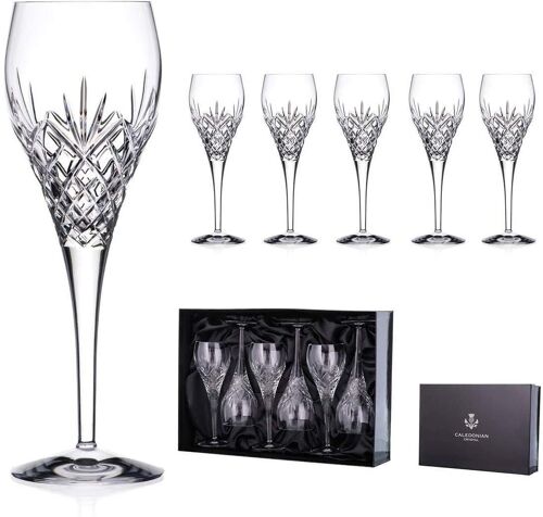 Symphony 24% Lead Crystal Red Wine Glasses - Set Of 6