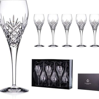 Symphony 24% Lead Crystal Red Wine Glasses - Set Of 6