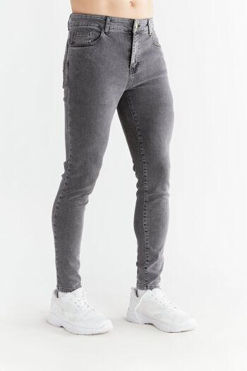 Coupe skinny pour homme, gris fer 7