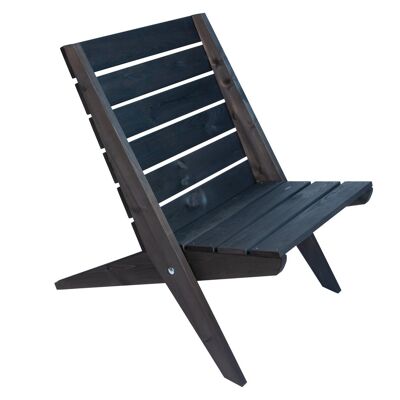 Granny Chair Pine / Black, Oiled