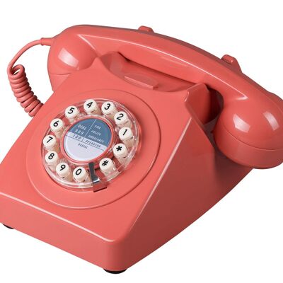 Retro 746 Telefon in gebrannter Terrakotta