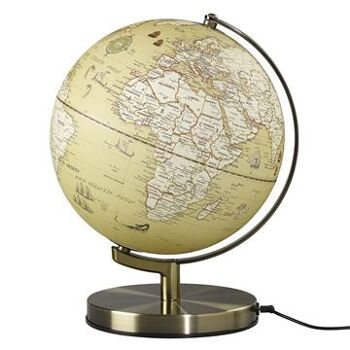 Globe lumineux de 10 po - Vintage 3