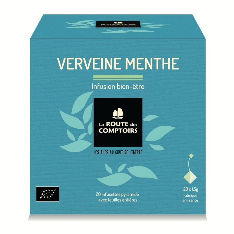 MINT VERBENA - Herbalism 2 - Pyramid Teabags X 20