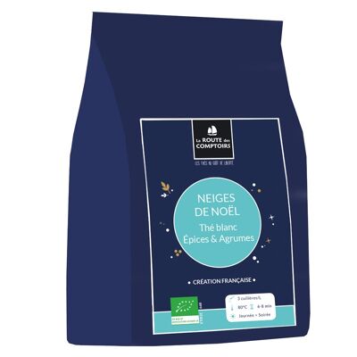 NEIGES DE NOËL té blanco - especias y cítricos - Mini sobre 20g