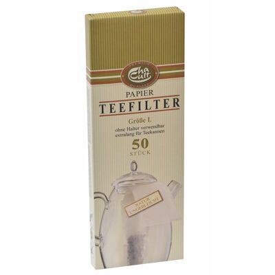 LARGE TEA FILTERS - 50 filters