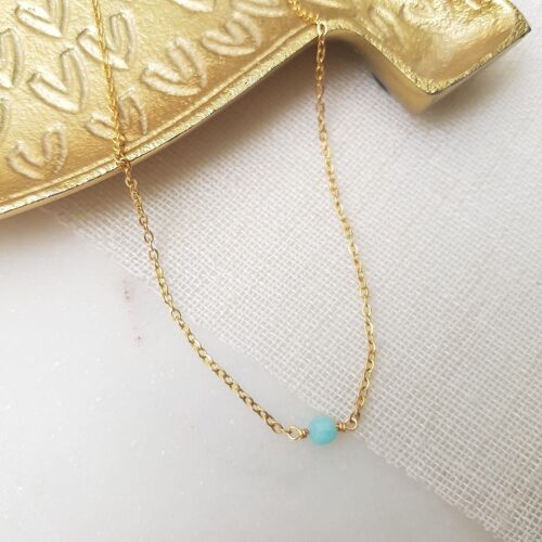 Collier amazonite - Cyrille