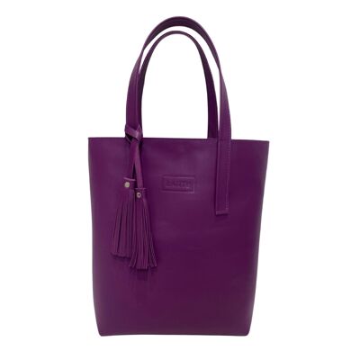 Tote bag “Coffee bean” – purple