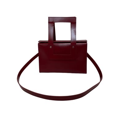 Handbag „Sandalwood“ – burgundy
