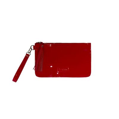 Clutch “Pepper” – red lacquered