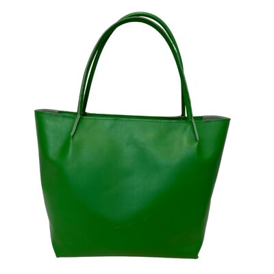 Tote bag “Windflower” – green