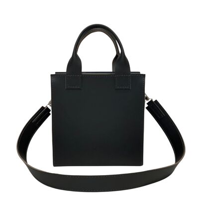 Handbag ”Cumin” medium – dark brown/creamy