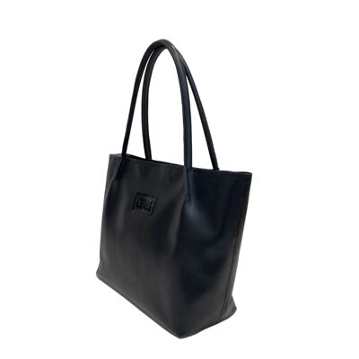 Tote bag “Windflower” – black